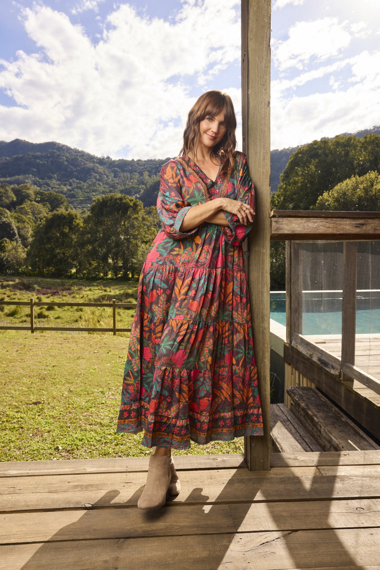 Samos Dress Maxi V