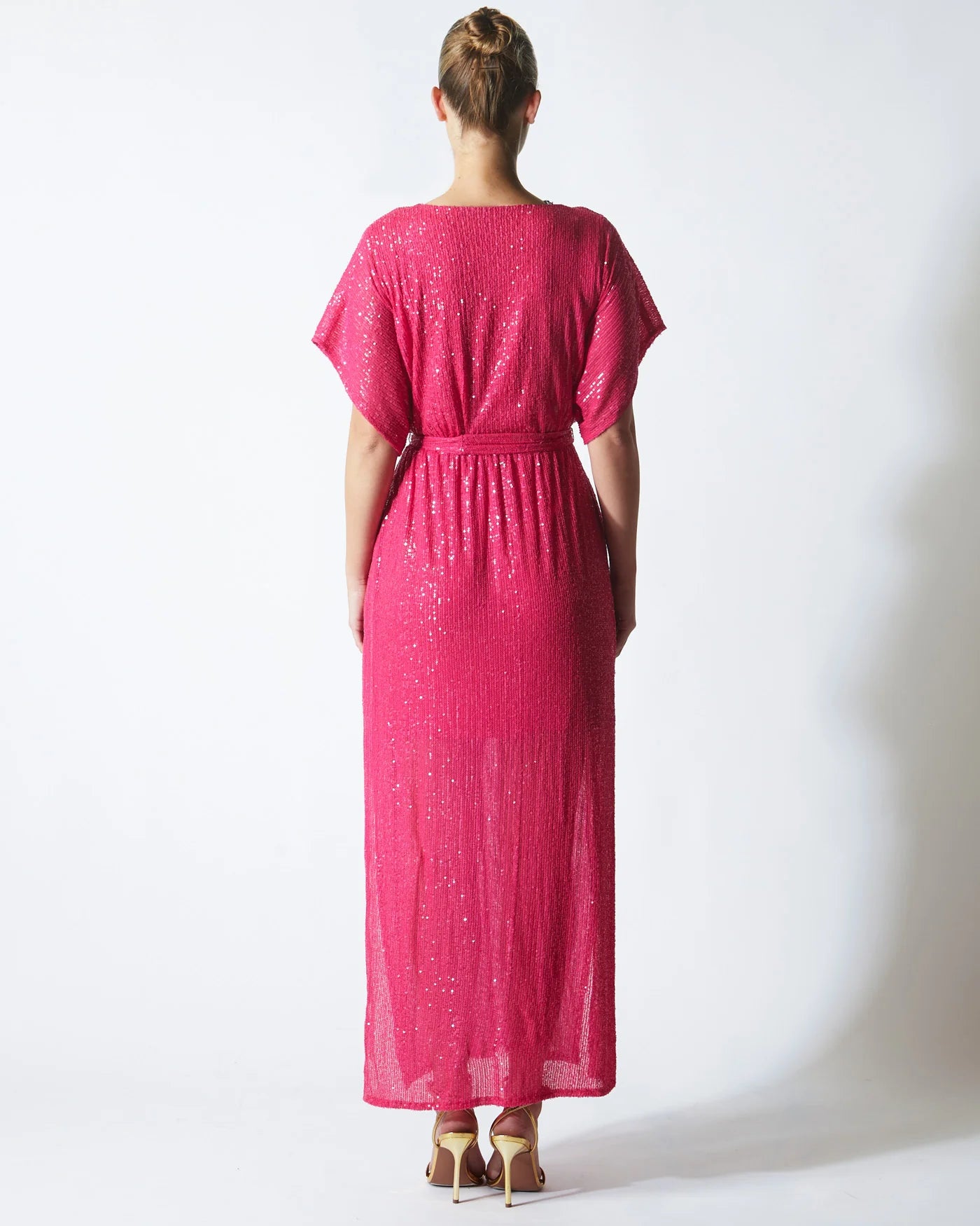 Impression Sequin Dress | Fuchsia