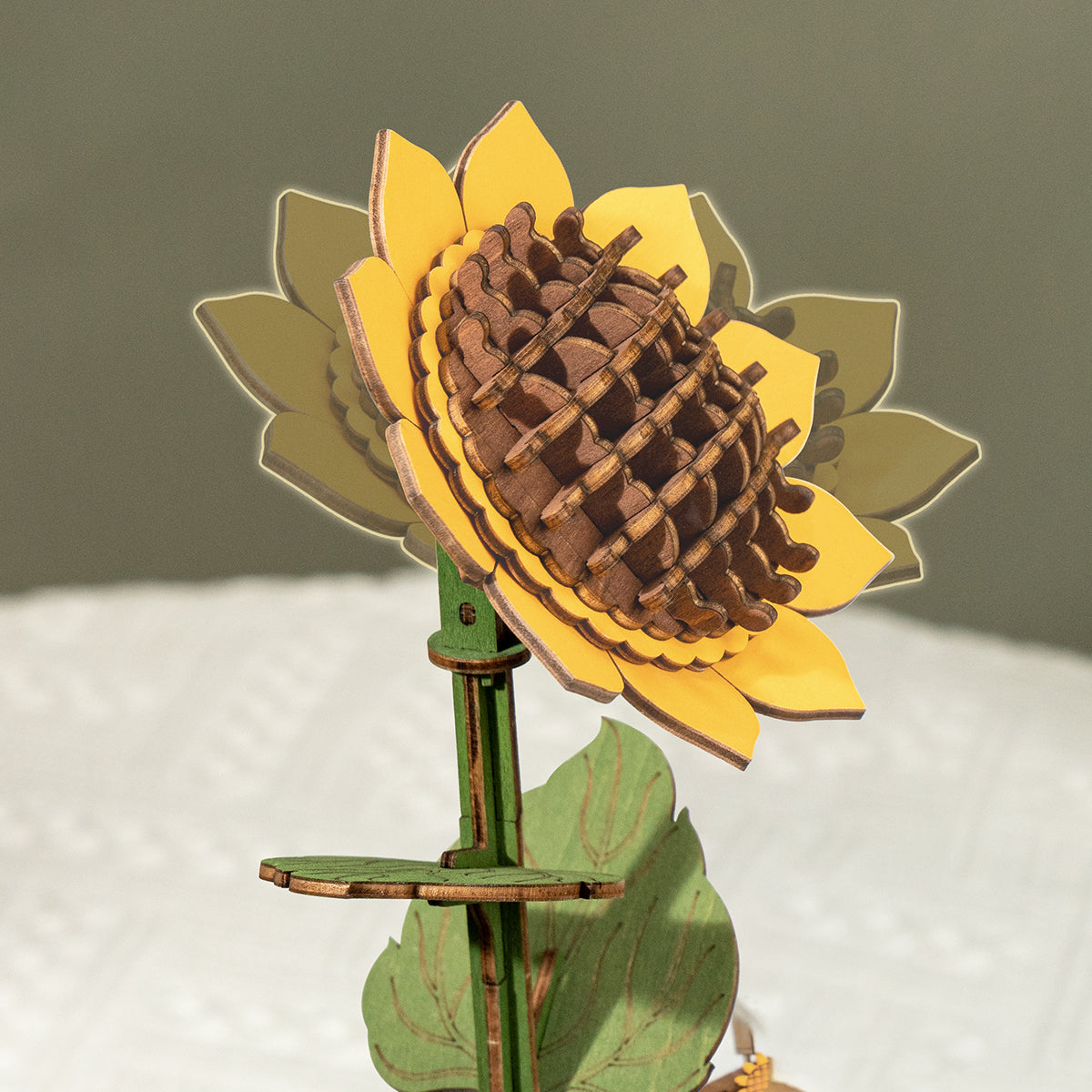 [Community Only]Rowood DIY Wooden Flower Bouquet 3D Wooden Puzzle TW01H