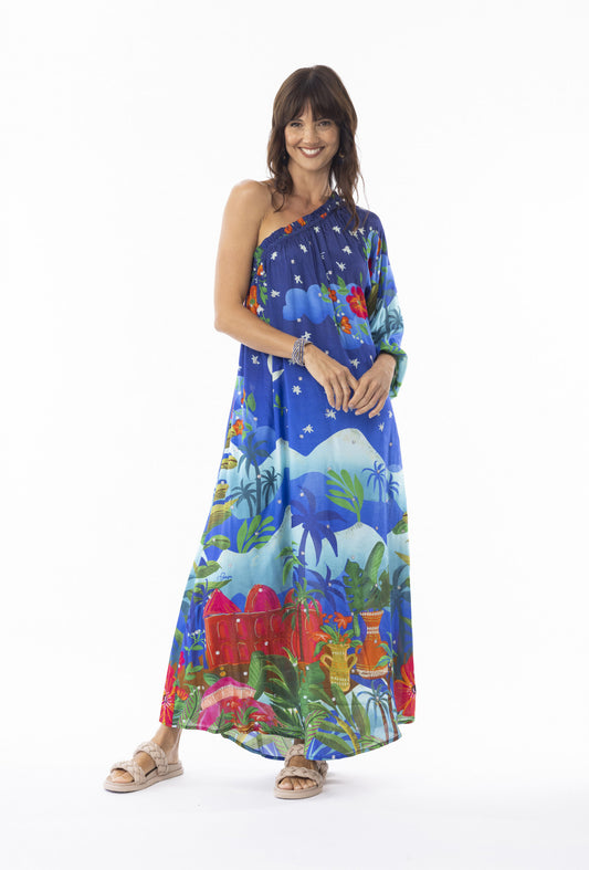 Arabian Nights Off Shoulder Dress
