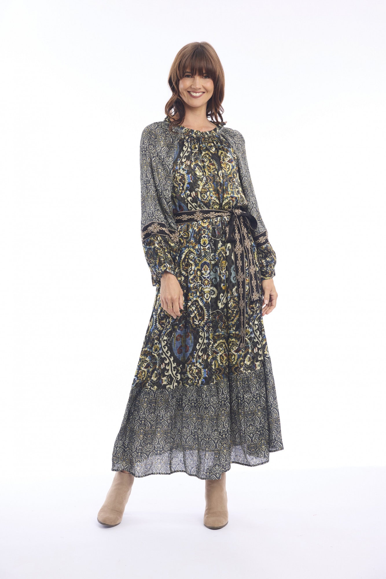 Valetta Dress Maxi Tie Waist