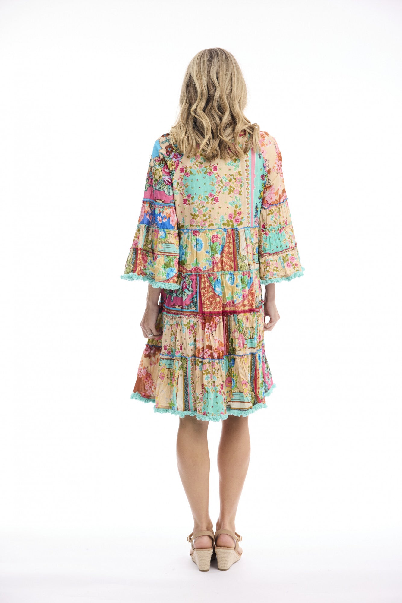 Foulard Fleurs Dress Layers