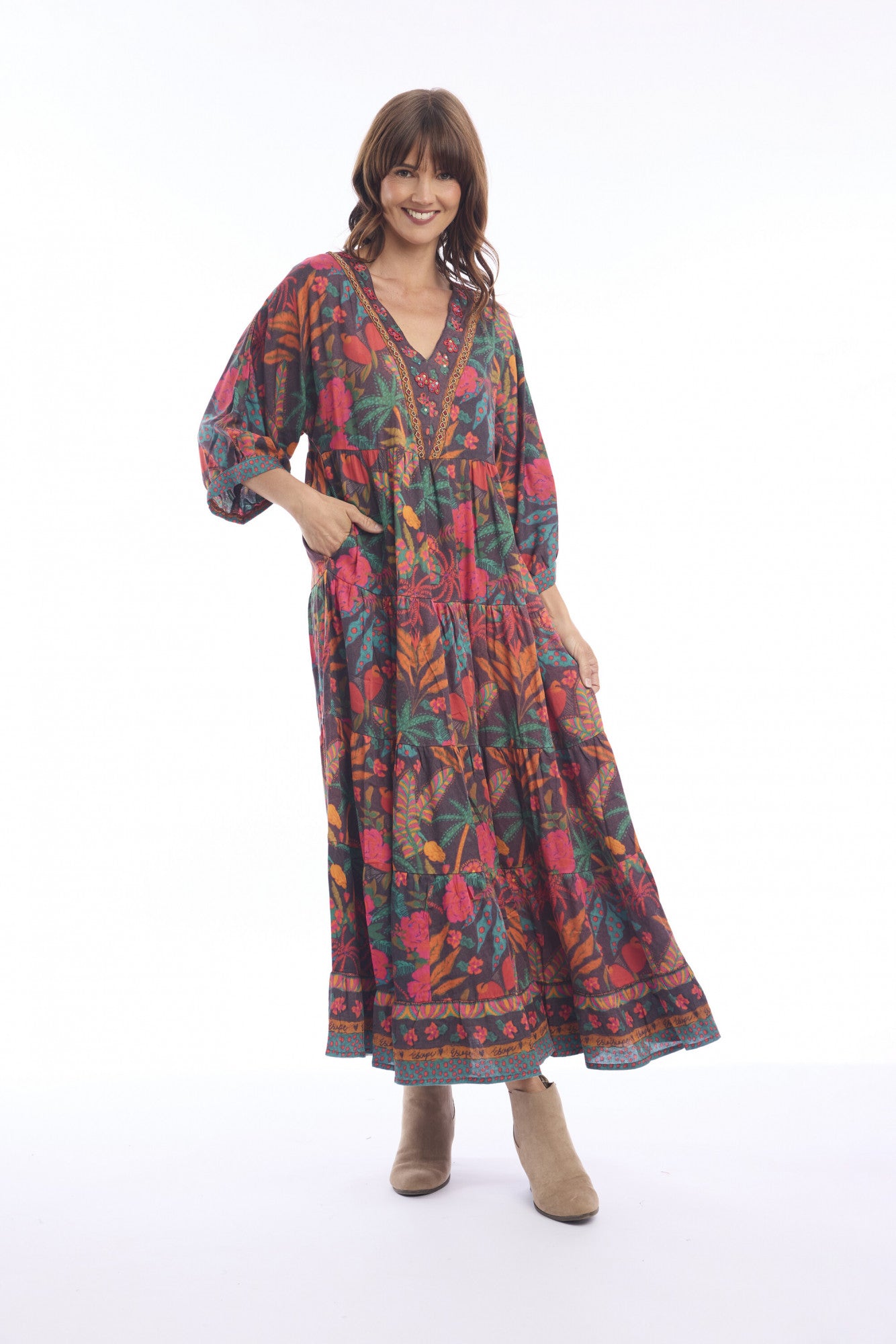 Samos Dress Maxi V