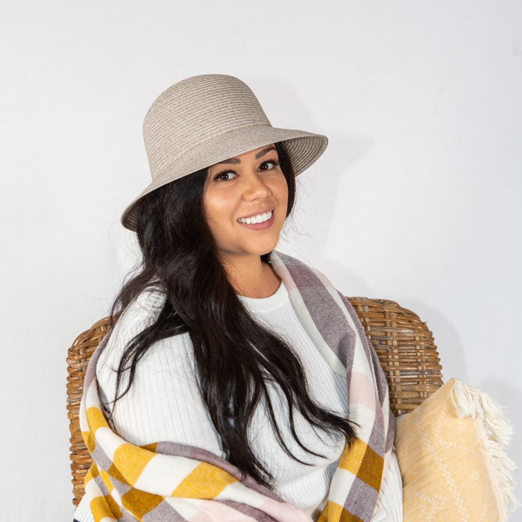 Rigon Lacey Bucket Hat | Oatmeal