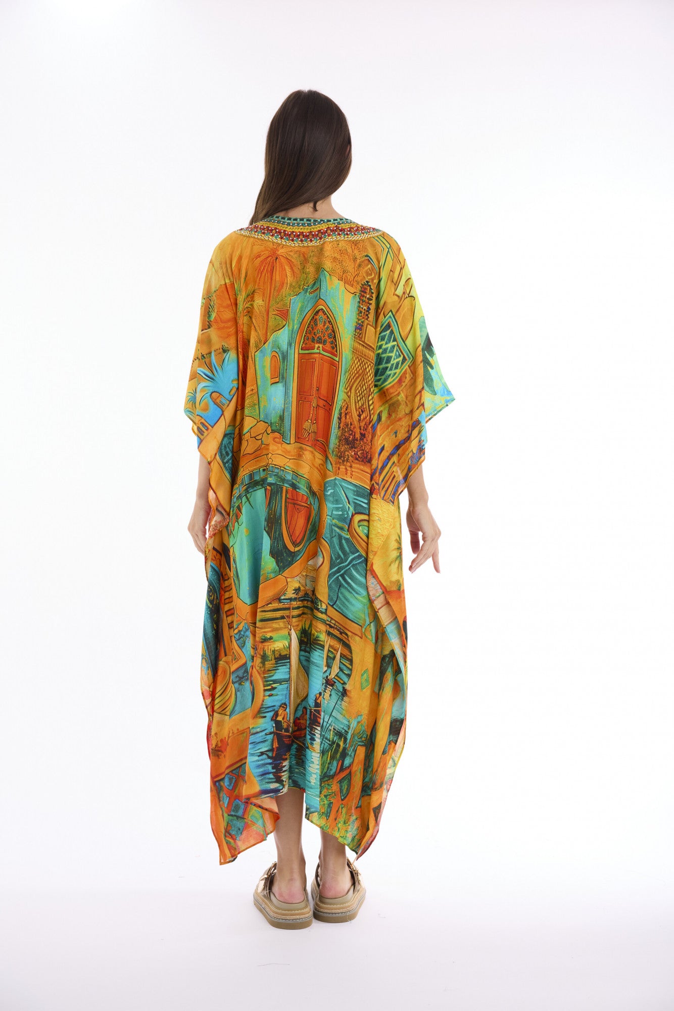 Orientique Kaftan Dress V4376