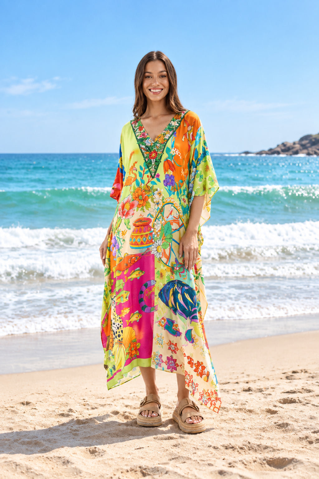 Orientique Kaftan Dress V4190