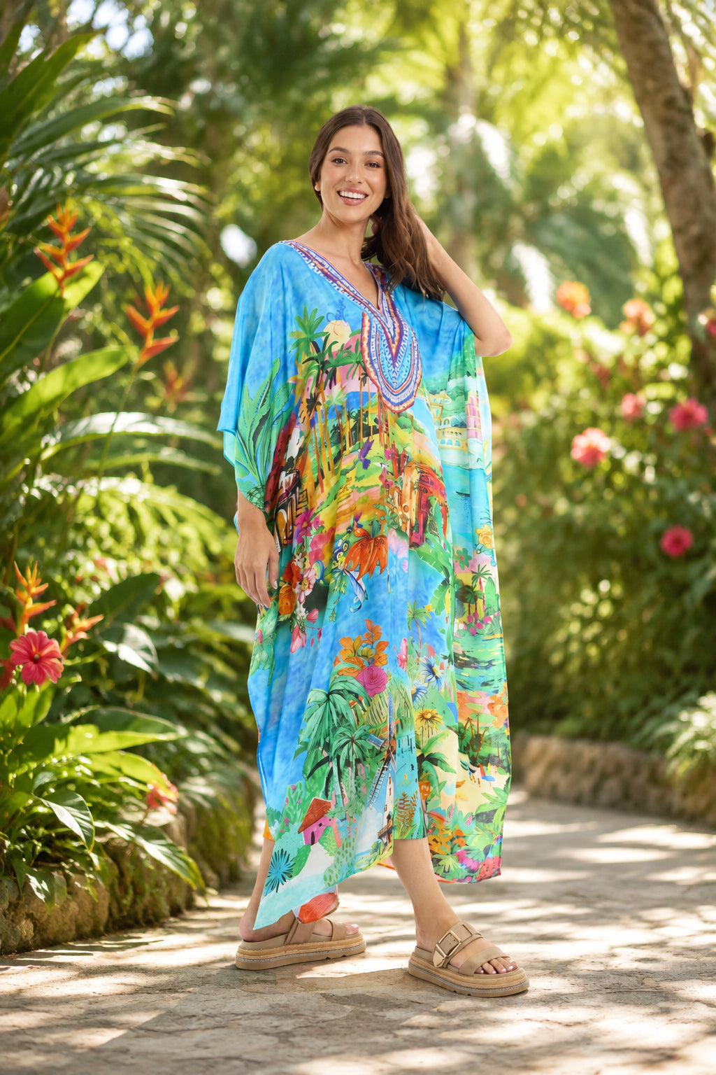 Orientique Kaftan Dress V3086