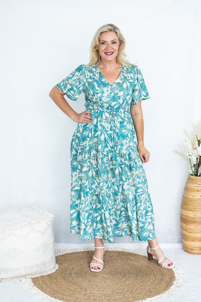 Juliet Maxi Teal