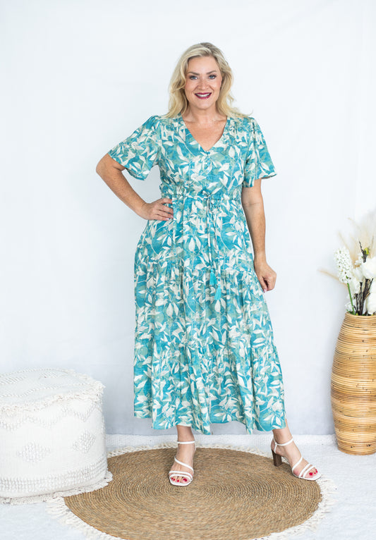 Juliet Maxi Teal