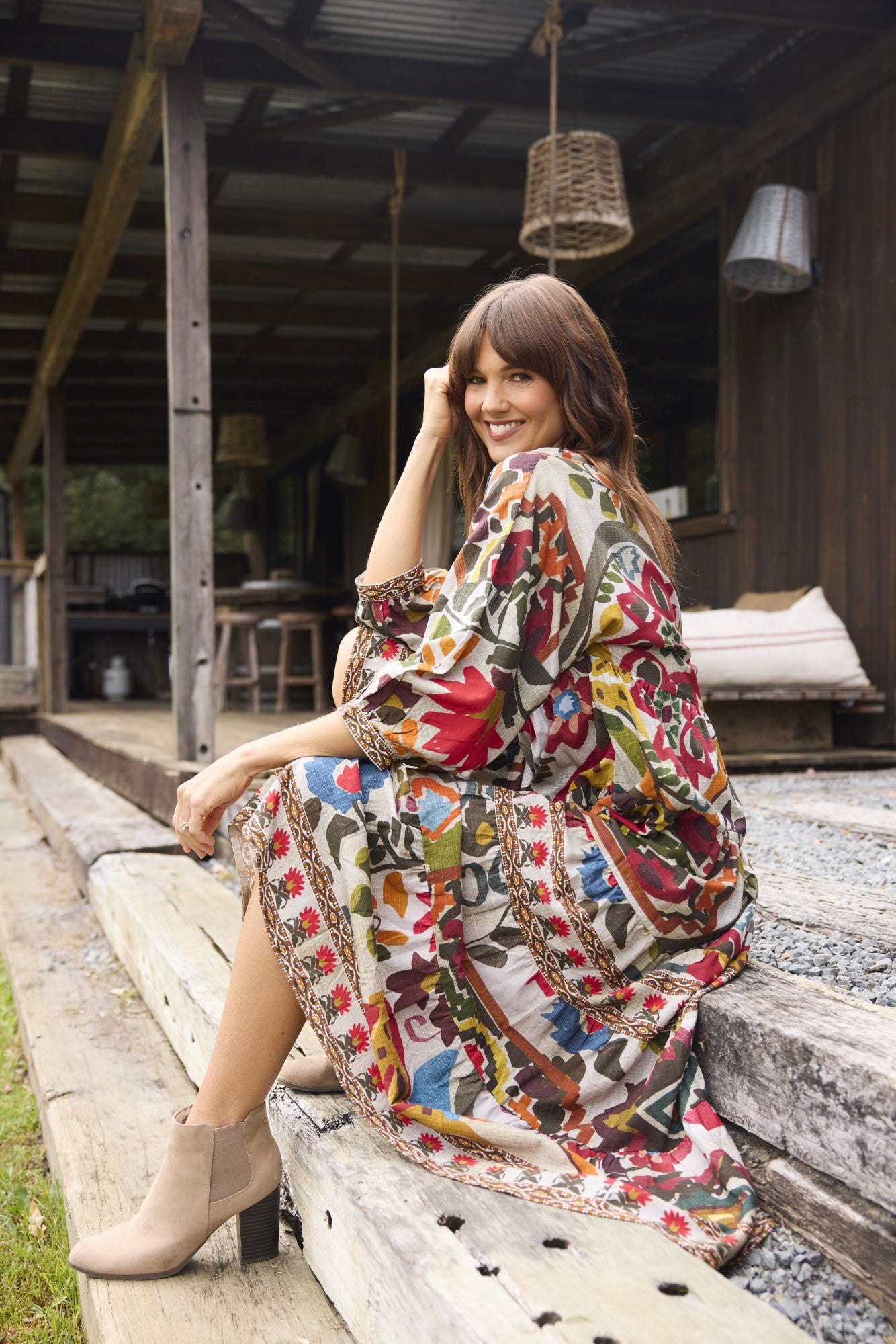 Chateau Eza Dress Maxi V