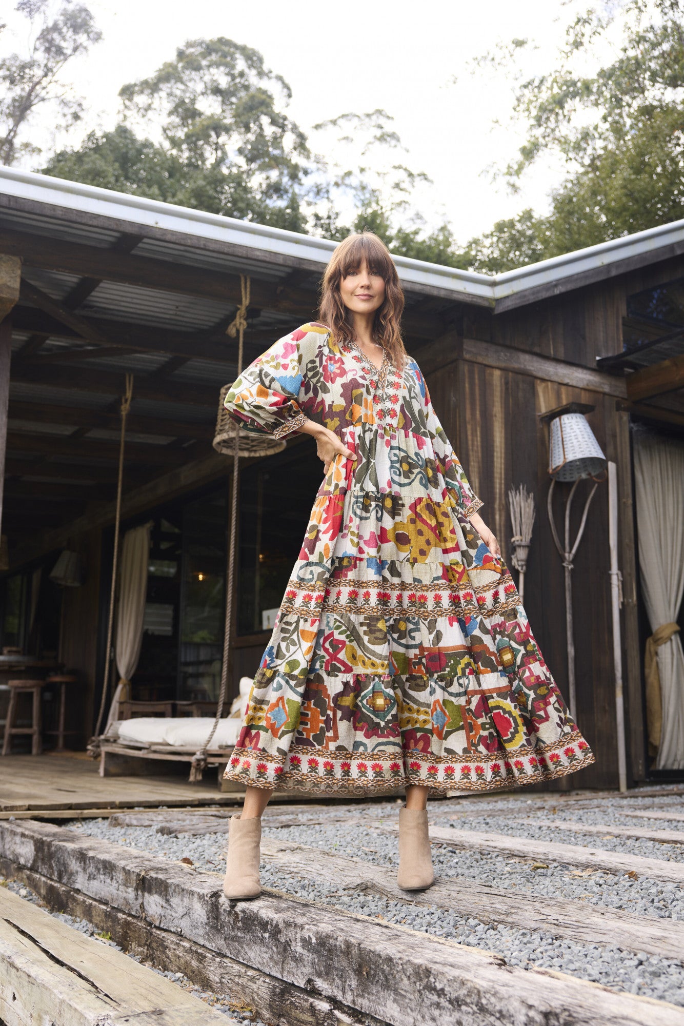 Chateau Eza Dress Maxi V
