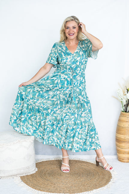 Juliet Maxi Teal