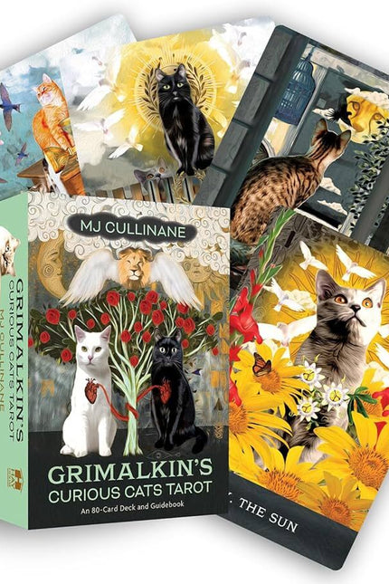 Grimalkin's Curious Cats Tarot: An 80-Card Deck and Guidebook