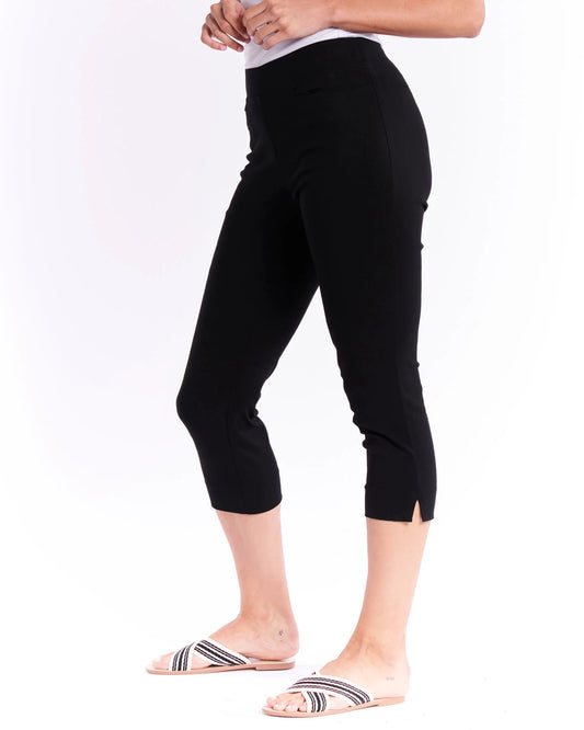 Crop Bengaline Pant | Black