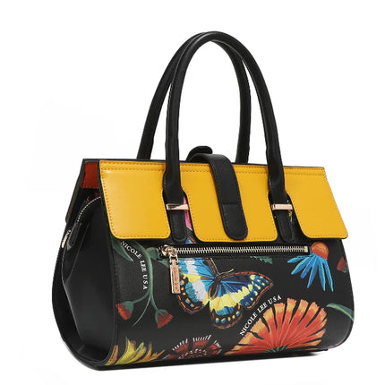 Nicole Lee | Butterfly Flower Handbag