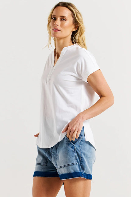 Bridie Tee | White