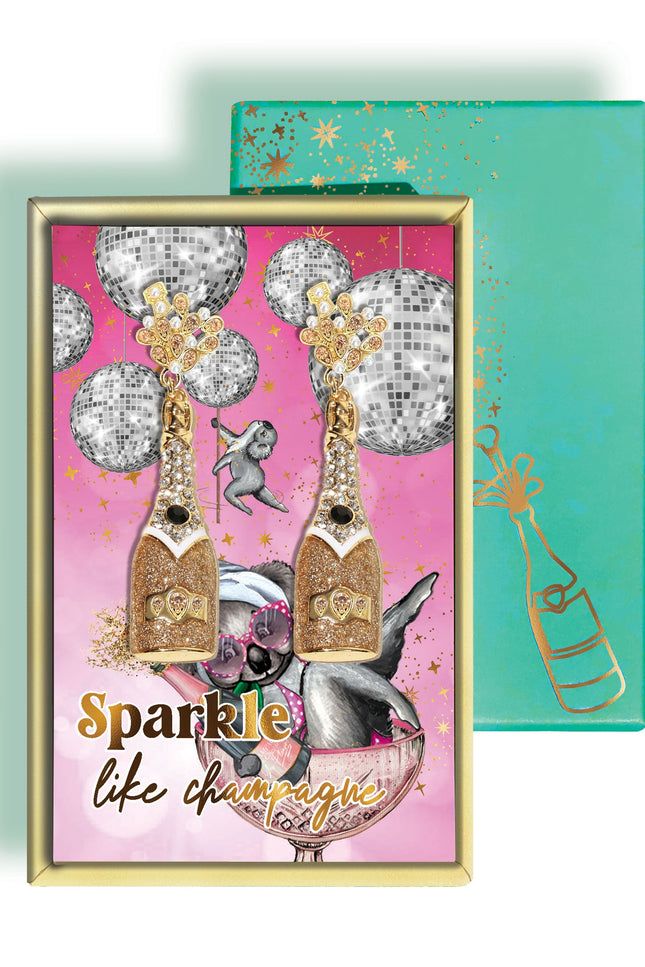 Earrings - Sparkle like Champagne