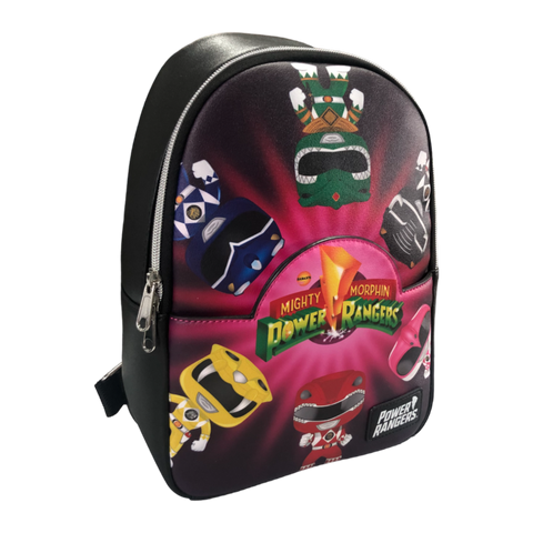 Loungefly- Power Rangers - Character Print Mini Backpack