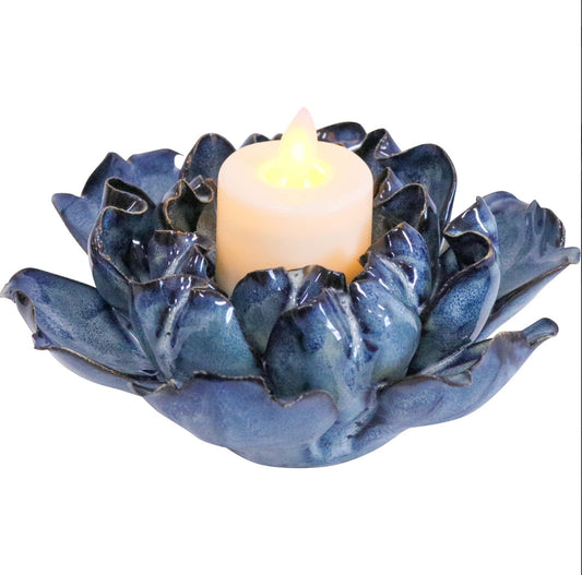 Tealight Holder Blue