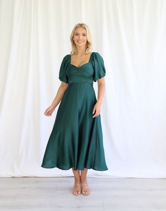 Eve Emerald Green Dress