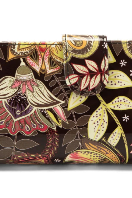 PAVANI MEDIUM PATENT LEATHER WALLET