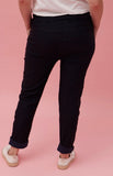 Italian Sequins Pant Black
