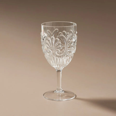 Flemington Acrylic Wine Glass- Clear