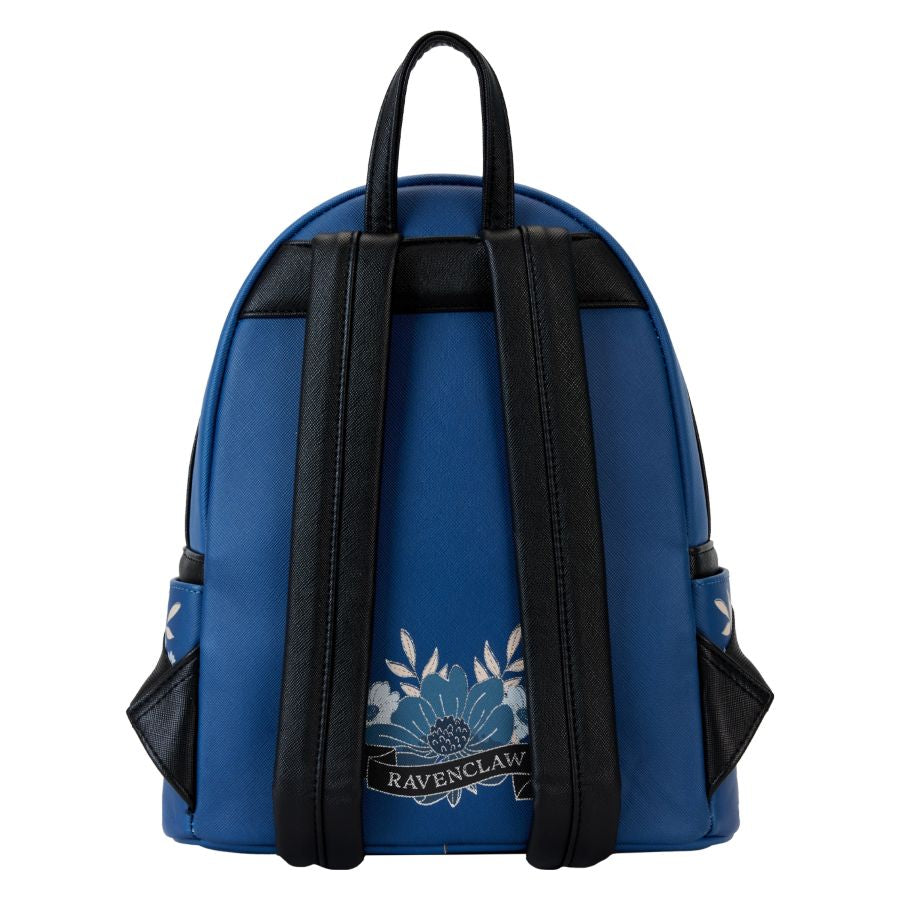 Loungefly- Harry Potter - Ravenclaw House Floral Tattoo Mini Backpack