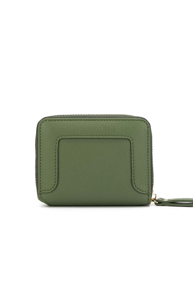 Rebel Pistachio Studded Wallet