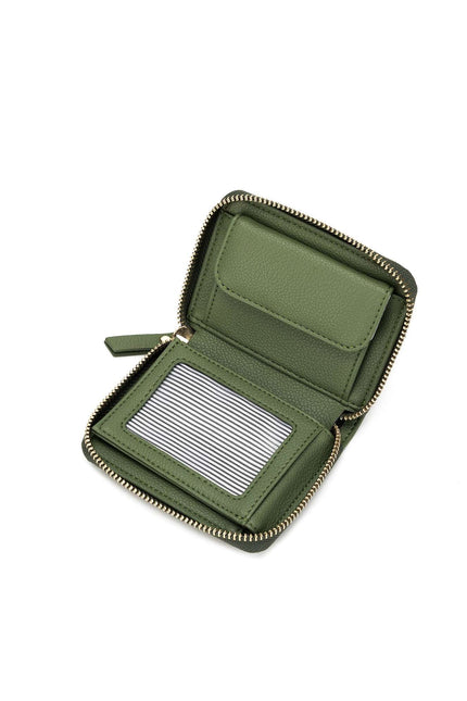 Rebel Pistachio Studded Wallet