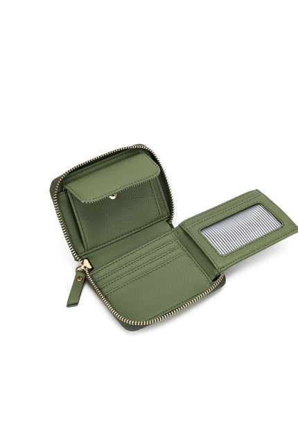 Rebel Pistachio Studded Wallet