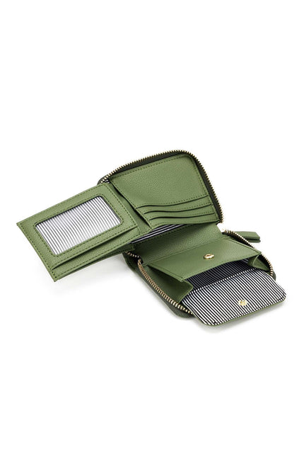 Rebel Pistachio Studded Wallet