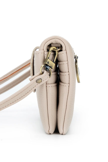 Evie Oatmeal Wallet