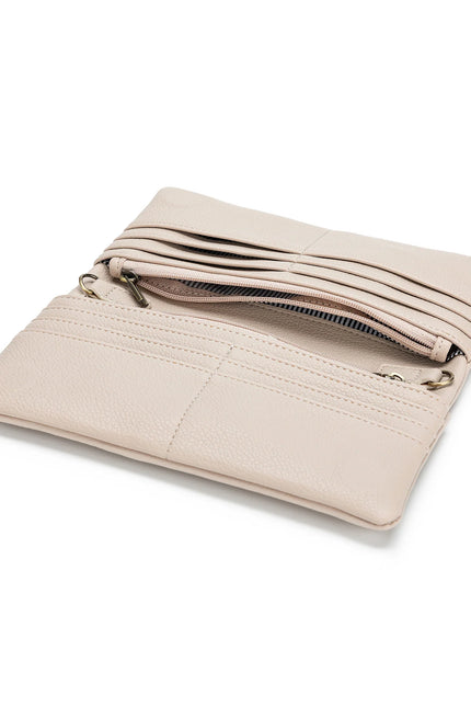 Evie Oatmeal Wallet