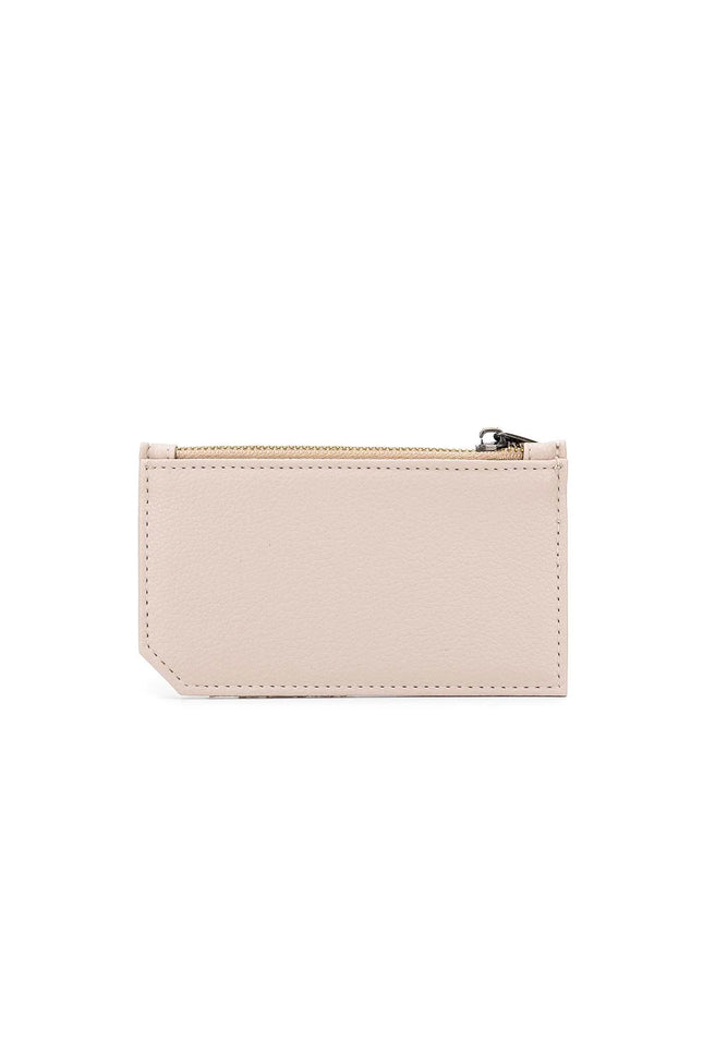 Gabbie Oatmeal Card Holder / Coin Purse