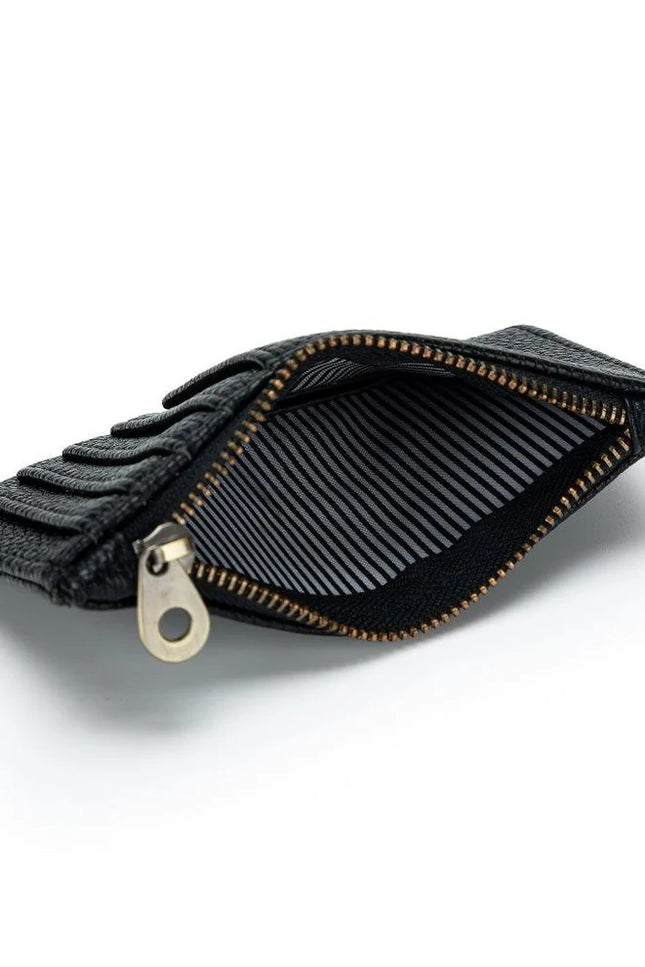 Gabbie Black Card Holder / Coin Purse
