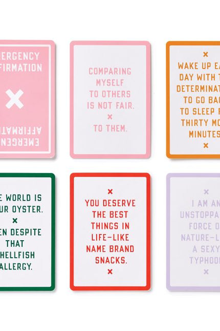 EMERGENCY AFFIRMATIONS FOR EXCEPTIONALLY STUPID DAYS