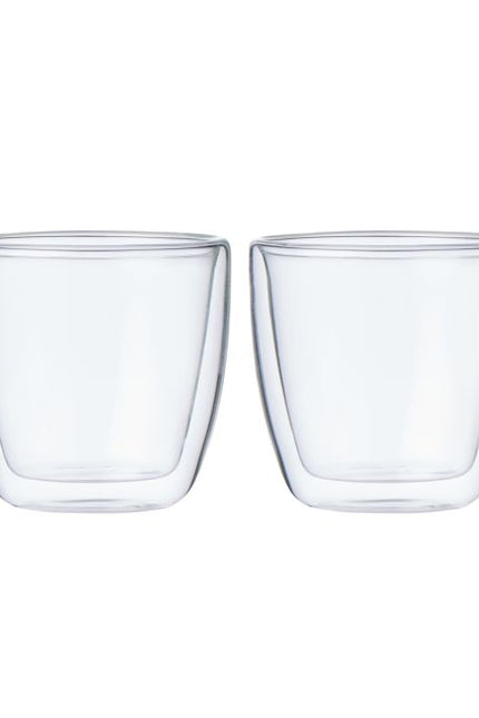 DOUBLE WALL GLASS 2PCS SET