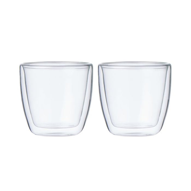 DOUBLE WALL GLASS 2PCS SET
