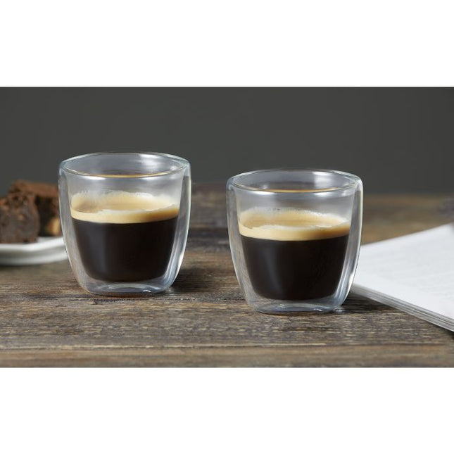 DOUBLE WALL GLASS 2PCS SET