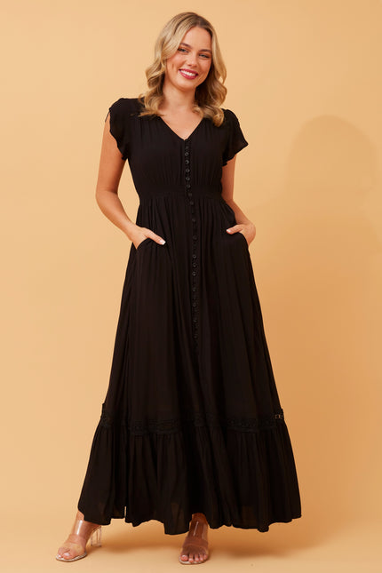 Millie Maxi Dress Black