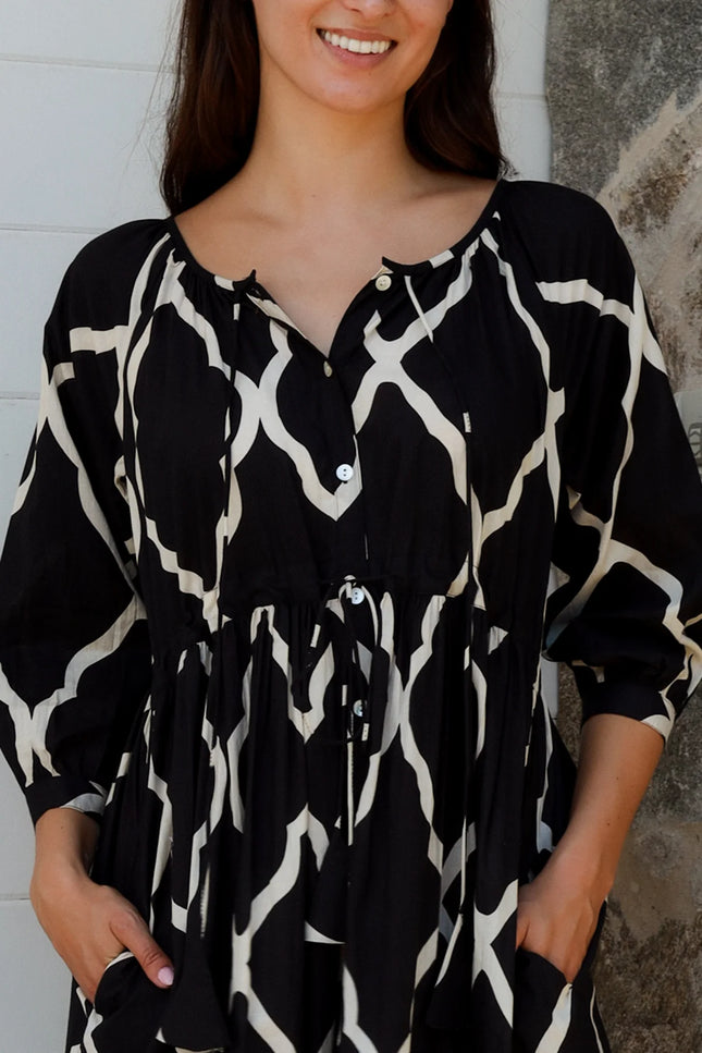 Enerson Dress Odyssey Black