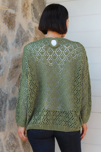 Moss Green Pullover