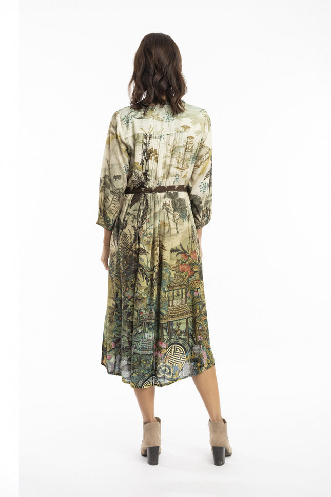 Petropolis Dress Pleated with belt