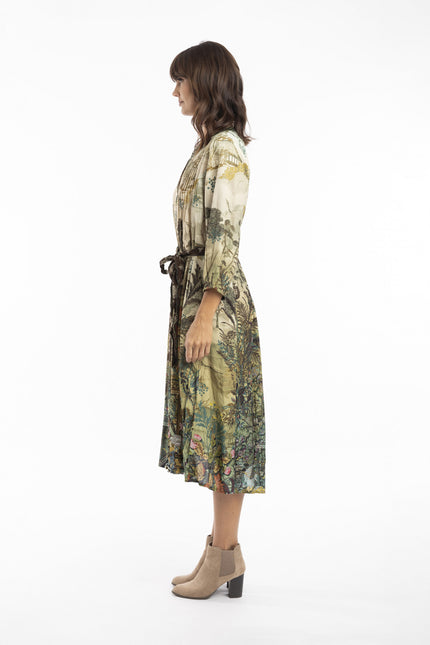 Petropolis Dress Pleated with belt