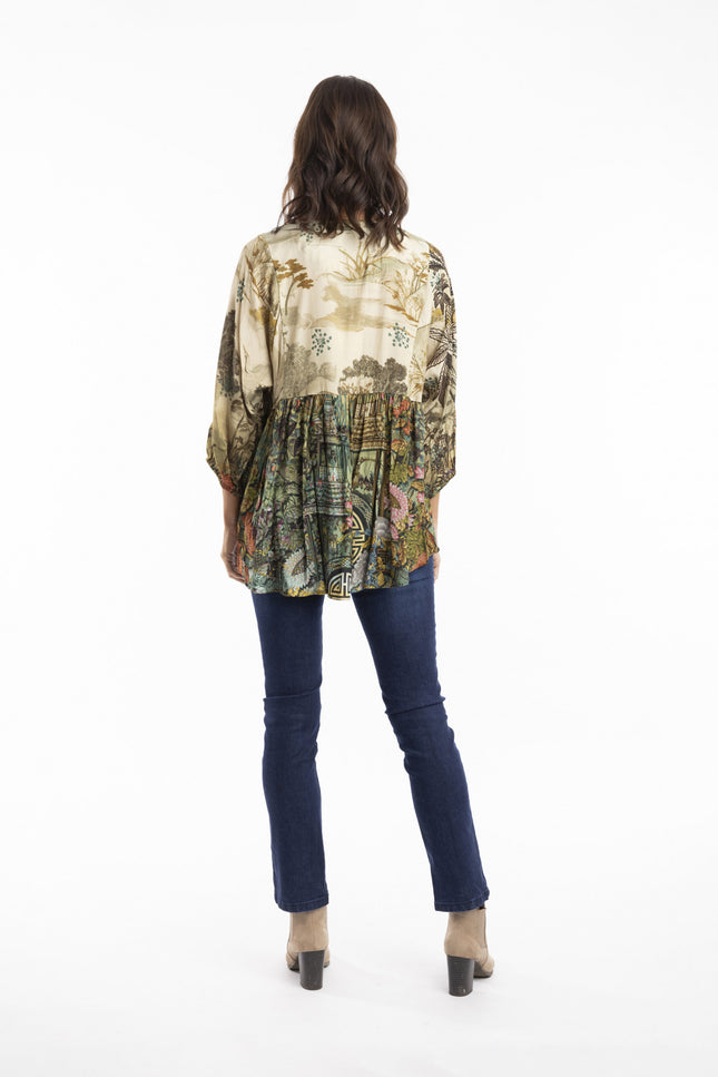 Petropolis Top Gathered Waist