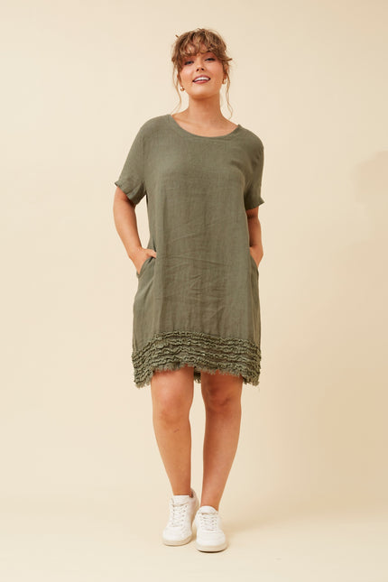 Vivian Italian Linen Dress