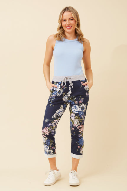 Italian Floral Pants