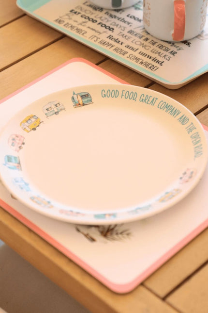 Caravan Bamboo Melamine Plate