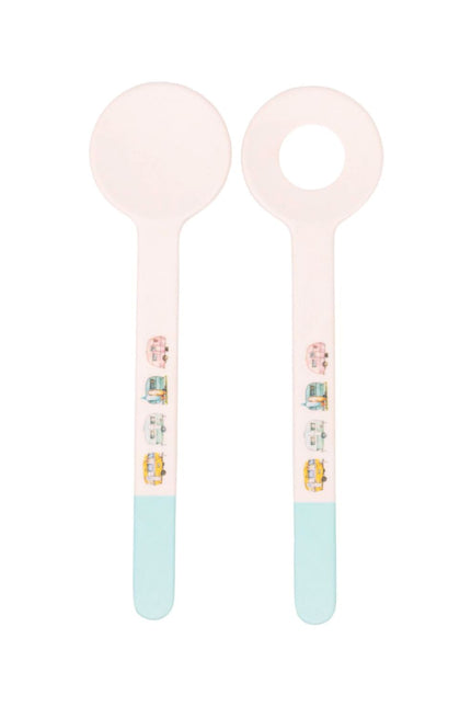 Caravan Bamboo Melamine Salad Servers